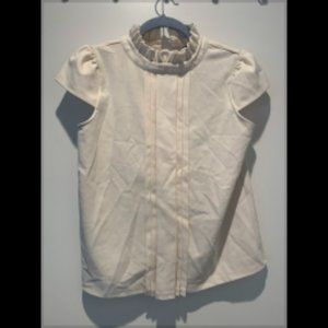 Ann Taylor Short Sleeve Business Casual Shirt